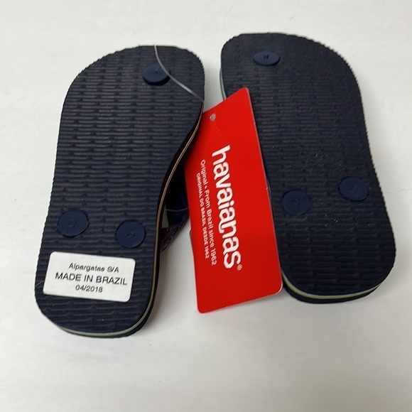 HAVAIANAS Unisex-Child Brazil Logo Flip Flop Sandal - Picture 5 of 7